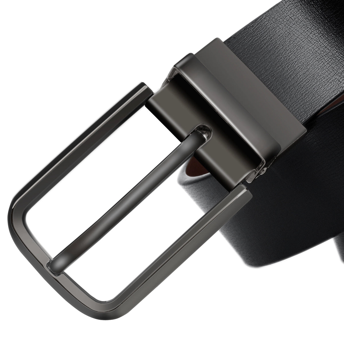 Belt men's leather youth pin buckle pure cowhide pants belt cowhide business formal wear youth pants belt men's narrow temperament