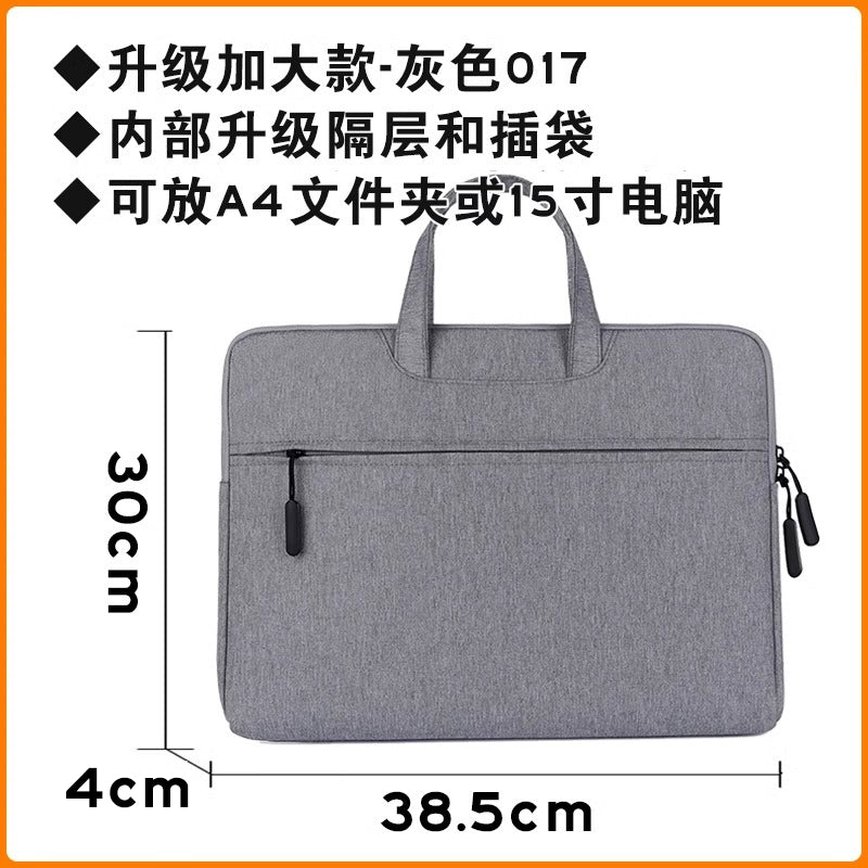 Briefcase Men's Handbag Document Bag Men's Business 2025 New Computer Commuter Office Tote Bag Customization