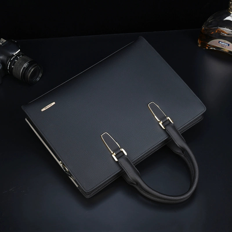 Brand Code Lock Men's Bags Handbags Men's Horizontal Shoulder Bags Crossbody Business Bags Briefcases Men's Bags Leather Bags