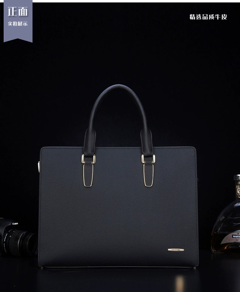Brand Code Lock Men's Bags Handbags Men's Horizontal Shoulder Bags Crossbody Business Bags Briefcases Men's Bags Leather Bags