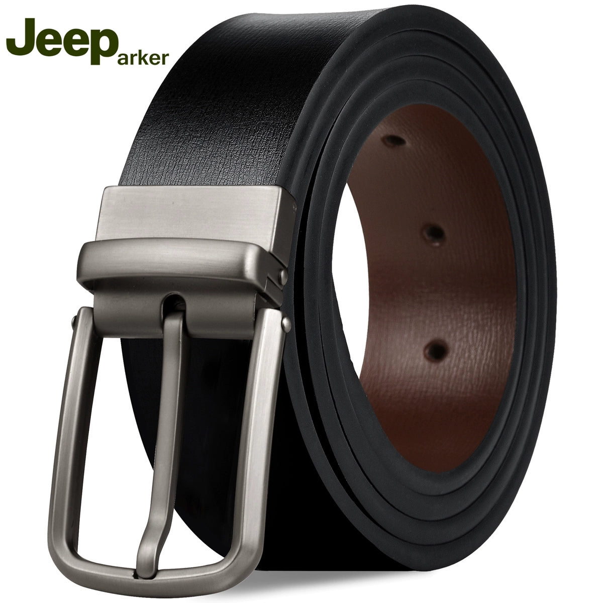 Belt men's leather youth pin buckle pure cowhide pants belt cowhide business formal wear youth pants belt men's narrow temperament