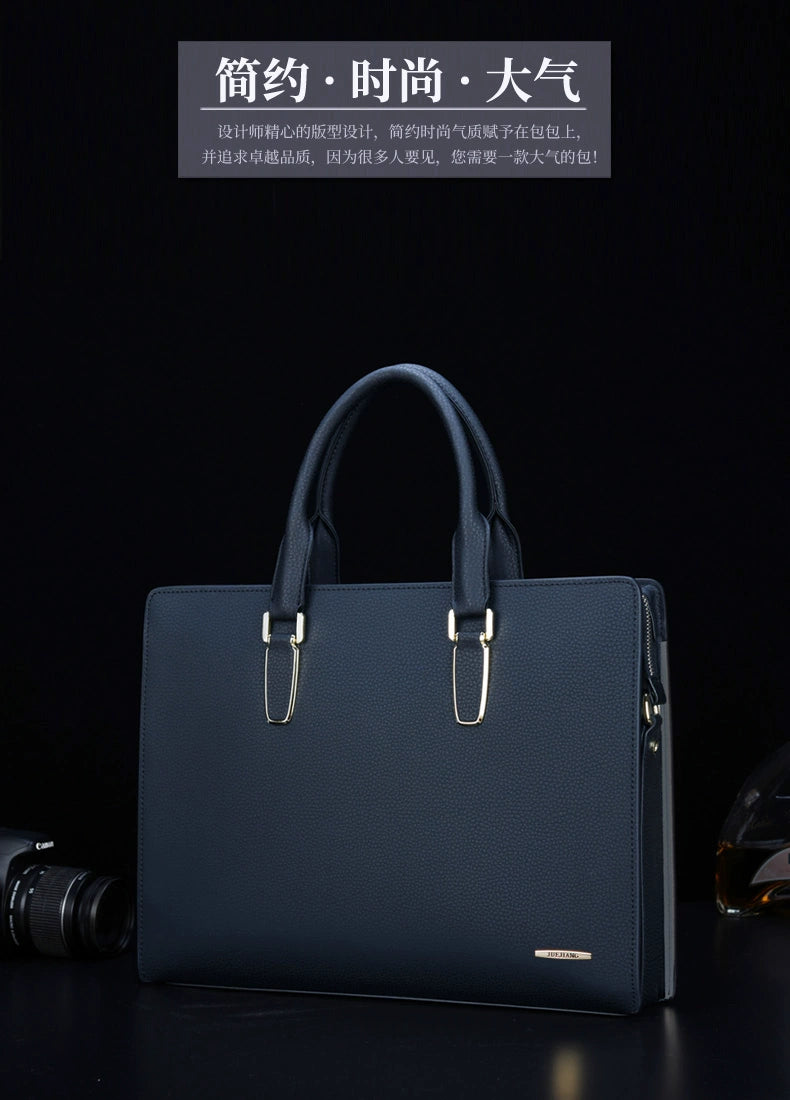 Brand Code Lock Men's Bags Handbags Men's Horizontal Shoulder Bags Crossbody Business Bags Briefcases Men's Bags Leather Bags
