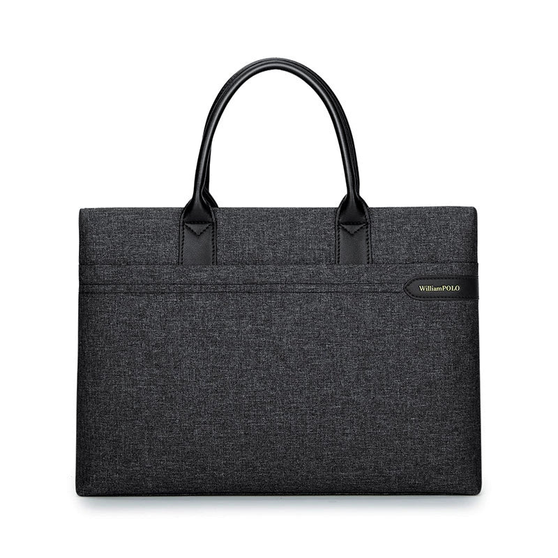 Emperor Paul briefcase men's commuter tote bag casual oxford cloth folder bag waterproof nylon computer bag