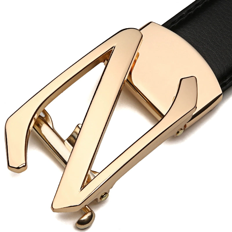 Men's belt automatic buckle belt korean fashion casual middle-aged young man business buckle trouser belt