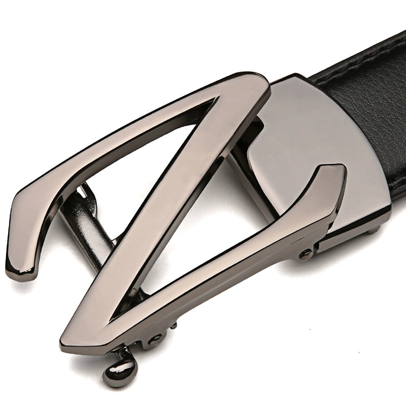 Men's belt automatic buckle belt korean fashion casual middle-aged young man business buckle trouser belt