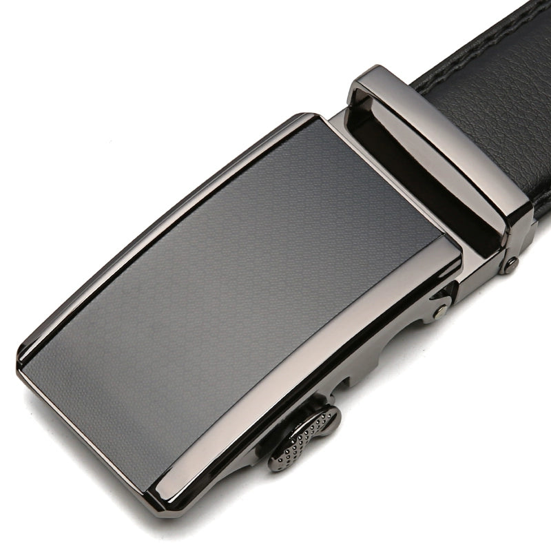 Men's belt automatic buckle belt korean fashion casual middle-aged young man business buckle trouser belt