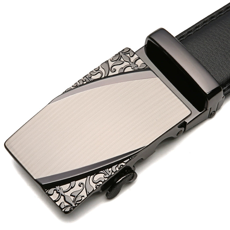 Men's belt automatic buckle belt korean fashion casual middle-aged young man business buckle trouser belt
