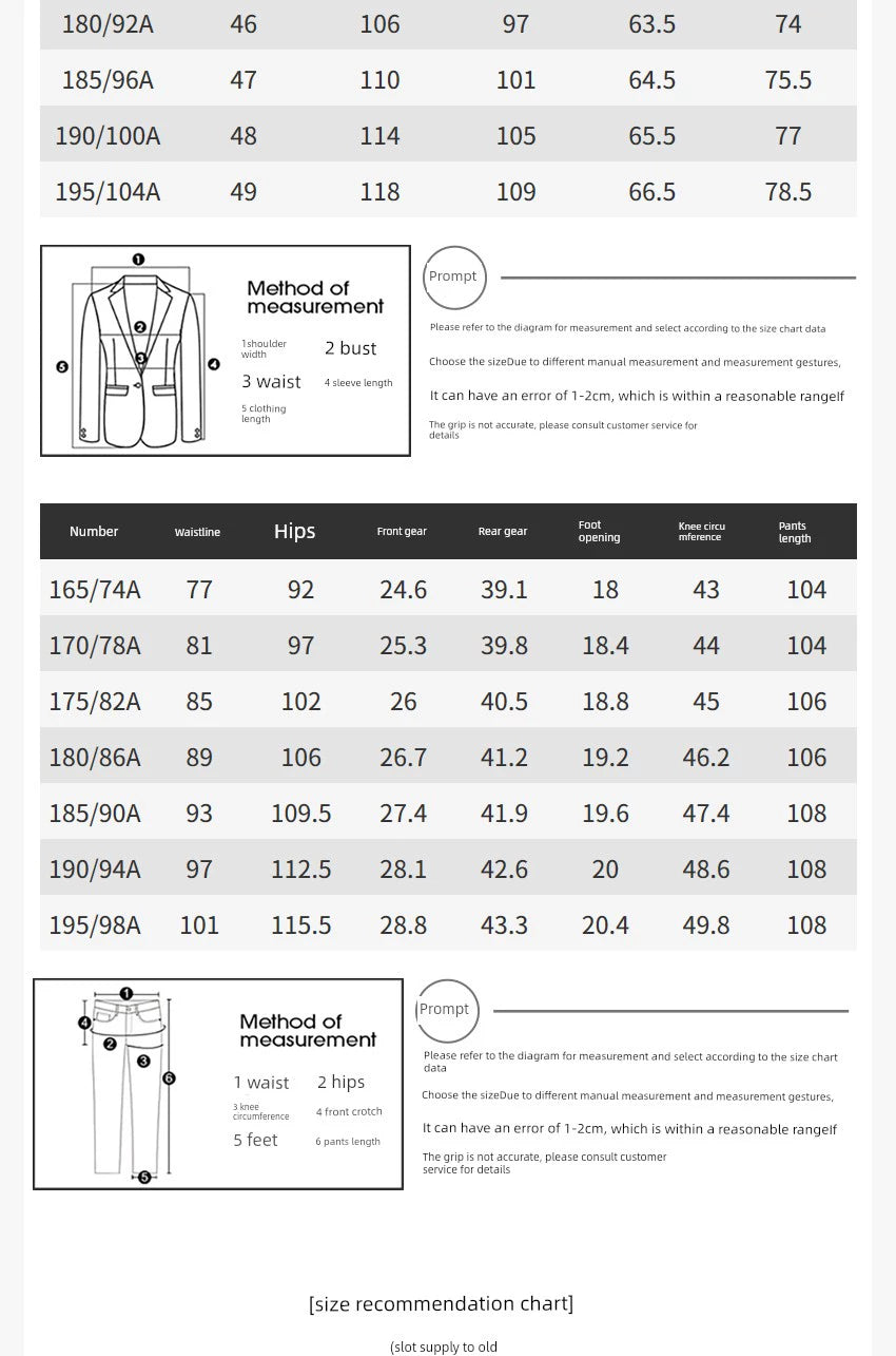 Lilong Suit Men's 2025 Autumn New Business Men's Gentleman's Formal Wear