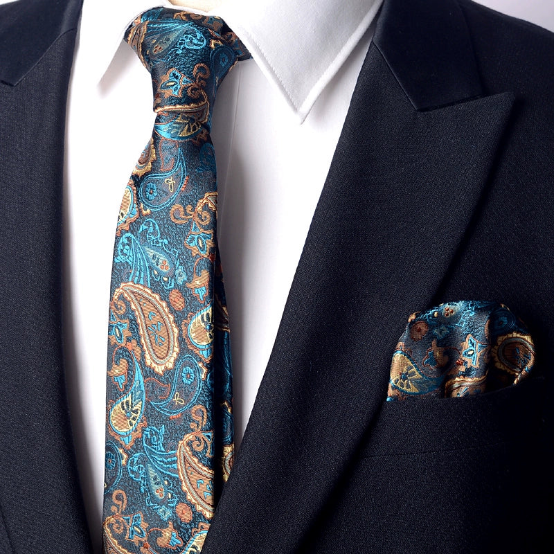 Men's Korean version narrow 6cm hand tie zipper no-shirt women's business dress black, blue and red groom wedding gift