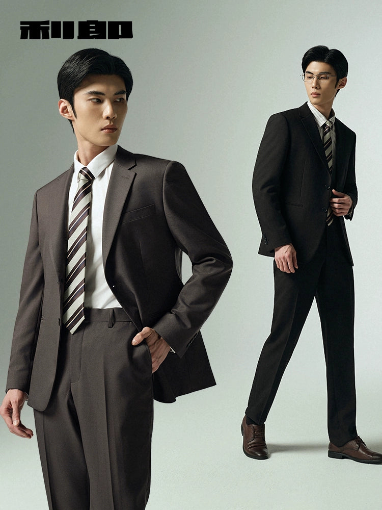 Lilong Suit Men's 2025 Autumn New Business Men's Gentleman's Formal Wear