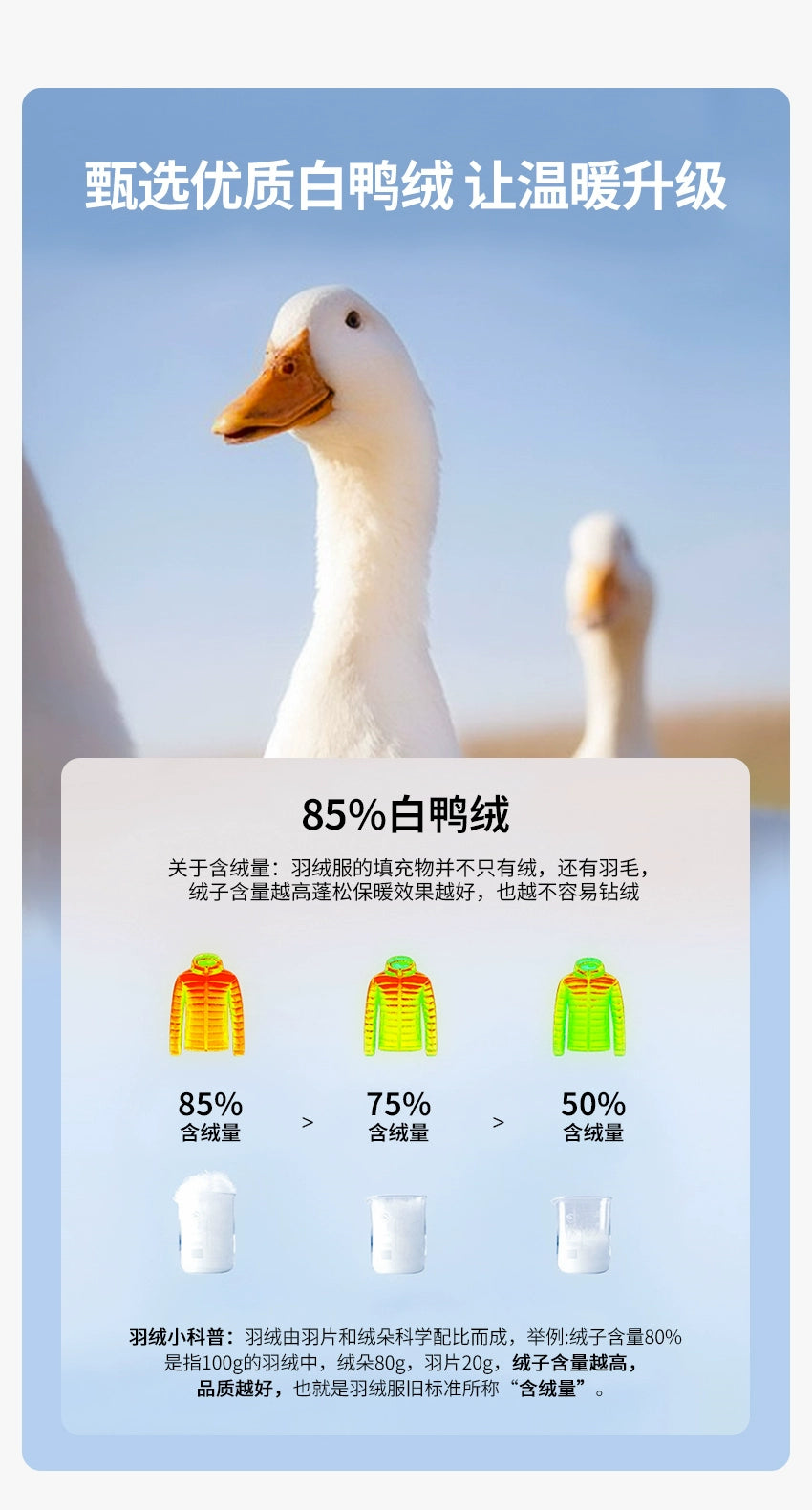 [White Duck Down] Lilang official fleece long-sleeved shirt men's 2025 winter warm shirt business men's wear